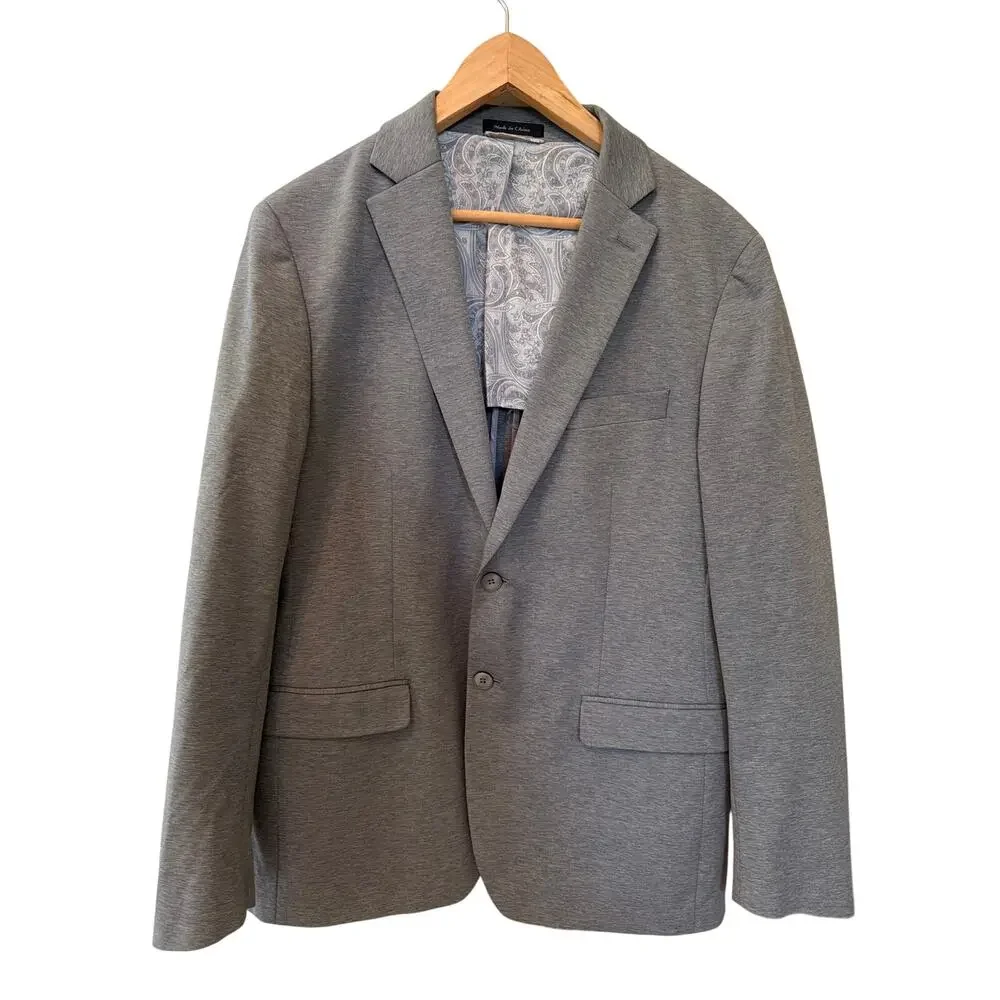 Lauren Ralph Lauren Gray Blazer Men's Size 42 Sportcoat Preppy Business Career
